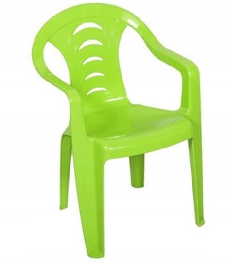 Krzesło Ogrodowe Dla Dzieci Limonkowe Tola OŁER