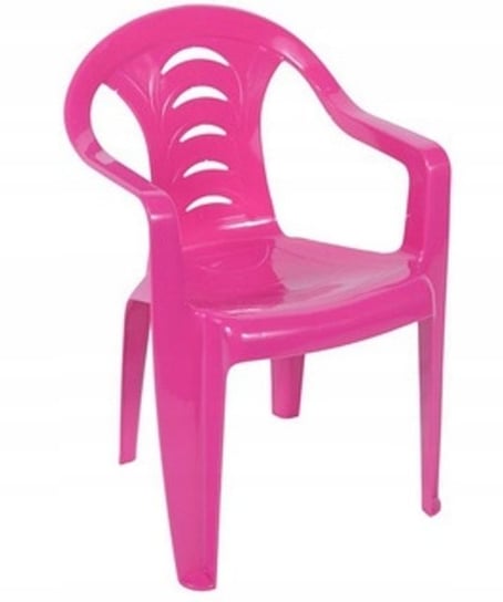 Krzesło Ogrodowe Dla Dzieci Różowe Tola OŁER