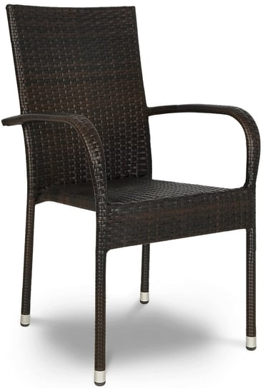 Krzesło ogrodowe Fiesta, brązowy, 55x60x64 cm Focus Garden