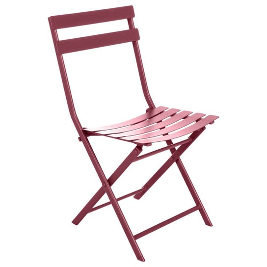 Krzesło ogrodowe HESPERIDE, czerwone, 80x52 cm Hesperide