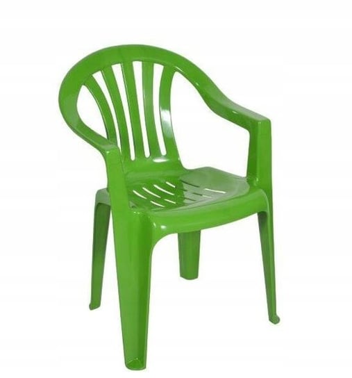 Krzesło Ogrodowe Plastikowe Limonkowe Cyrkon OŁER