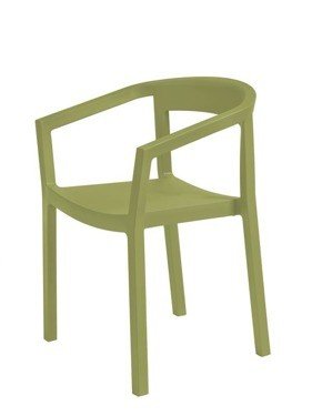 Krzesło Peach, oliwkowe, 75x56x48 cm Resol