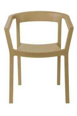 Krzesło Peach, piaskowe, 75x56x48 cm Resol
