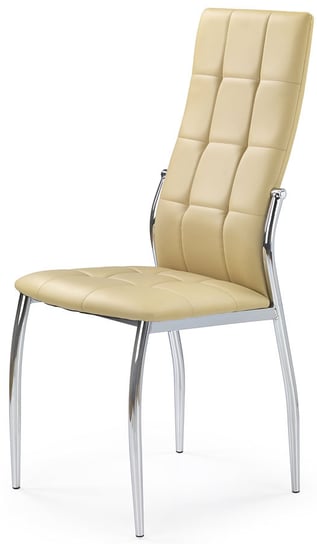 Krzesło pikowane PROFEOS Azrel, beżowe, 42x42x100 cm Profeos