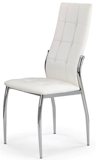 Krzesło pikowane PROFEOS Azrel, białe, 42x42x100 cm Profeos