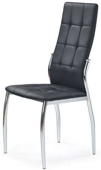 Krzesło pikowane PROFEOS Azrel, czarne, 42x42x100 cm Profeos