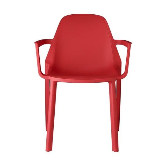Krzesło Piu Arm czewone SCAB Design