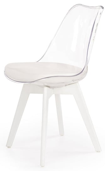 Krzesło PROFEOS Alton, przezroczyste, 44x48x83 cm Profeos