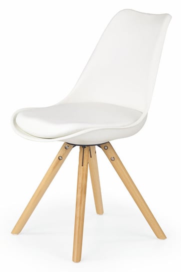 Krzesło PROFEOS Depare, białe, 57x48x80 cm Profeos