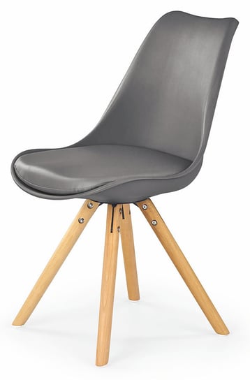 Krzesło PROFEOS Depare, popielate, 57x48x80 cm Profeos