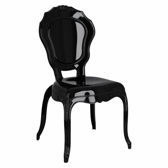 Krzesło Queen czarne Intesi