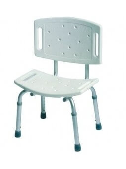 Krzesło rehabilitacyjne prysznicowe z oparciem PDS CARE