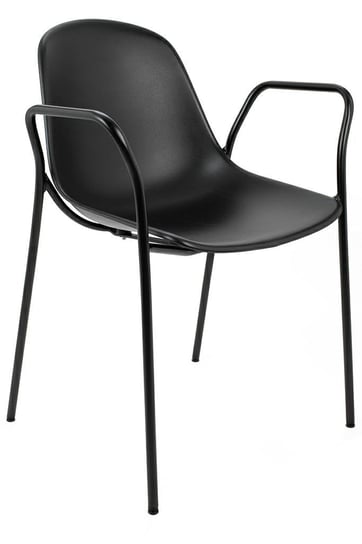 Krzesło RESOL ARM czarne King Home