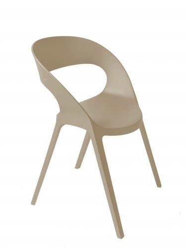 Krzesło RESOL Carla, beżowe, 56x56x78 cm Resol