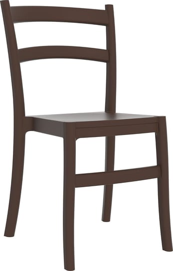 Krzesło RESOL Fiesta, brązowe, 45x51x85 cm Resol