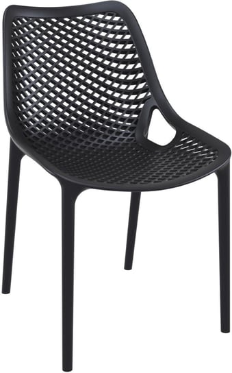 Krzesło RESOL Grid, czarne, 82x50x60 cm Resol