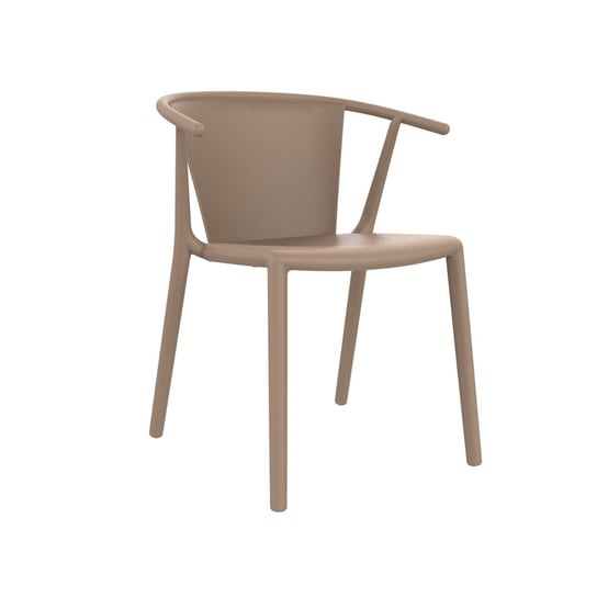 Krzesło RESOL Steely, beżowe, 56,5x59x74,2 cm Resol