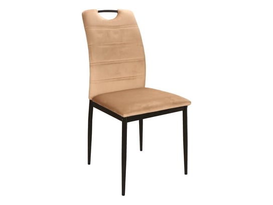 Krzesło  Rip Velvet Beżowe Signal