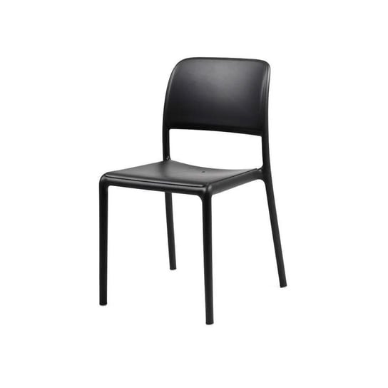 Krzesło Riva, czarne, 84x48x54 cm Nardi