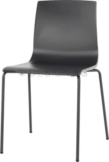 Krzesło SFMEBLE Alice Chair, antracytowe, 52x53x82 cm Sfmeble