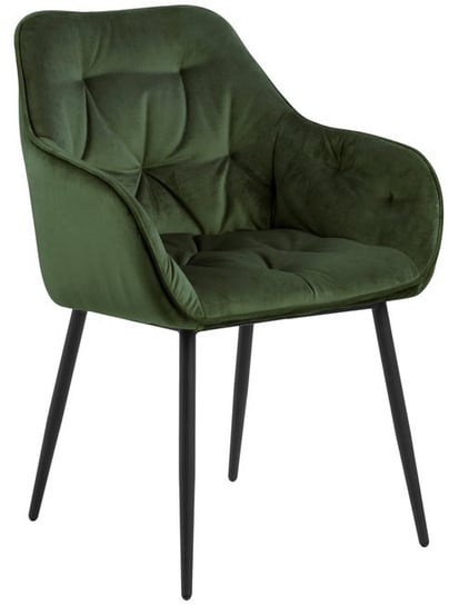 Krzesło SFMEBLE Brooke, butelkowa zieleń, 58x83x55 cm Actona