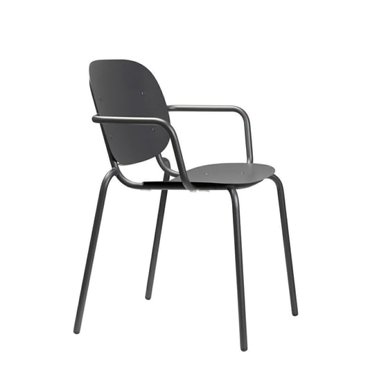 Krzesło SI-SI Arm antracyt SCAB Design
