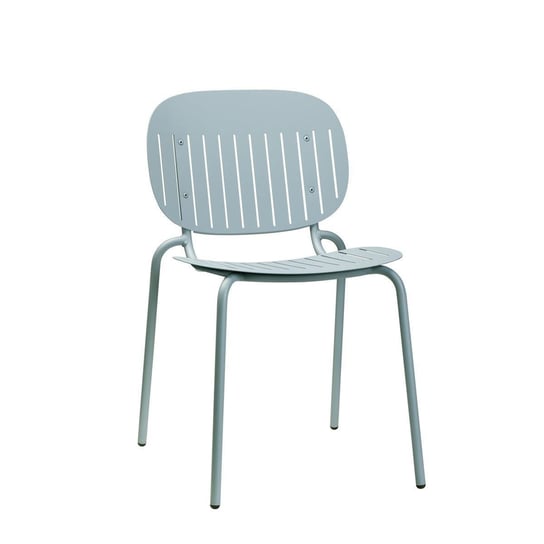 Krzesło SI-SI w paski niebieskie metalowe SCAB Design