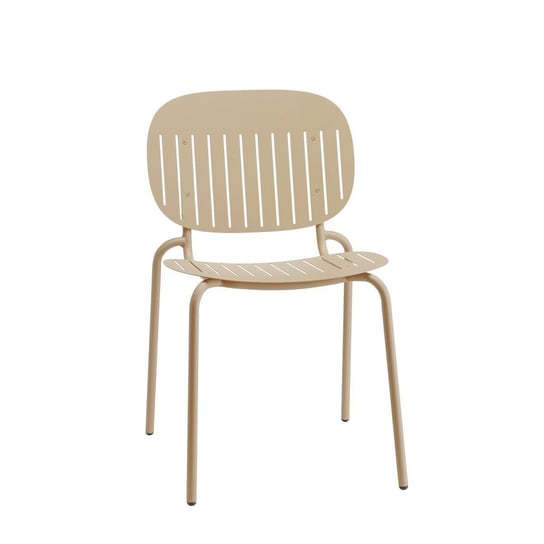 Krzesło SI-SI w paski szare metalowe SCAB Design