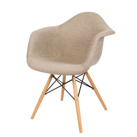 Krzesło SK INTERIOR Muna, beżowy, 63x60x78 cm SK Interior