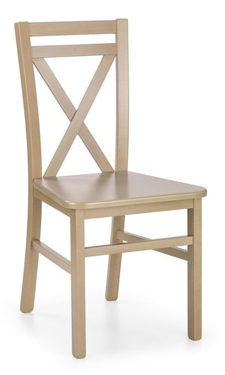 Krzesło skandynawskie ELIOR Dario, beżowe, 45x49x90 cm Elior