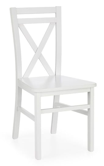 Krzesło skandynawskie ELIOR Dario, białe, 45x49x90 cm Elior