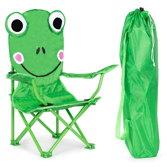 Krzesło składana dla dzieci krzesełko turystyczne z torbą Żabka Inna marka