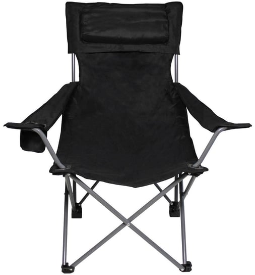 Krzesło Składane "Deluxe" Czarne FOX Outdoor