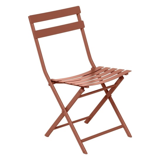 Krzesło Składane Greensboro Pomarańczowe Hesperide