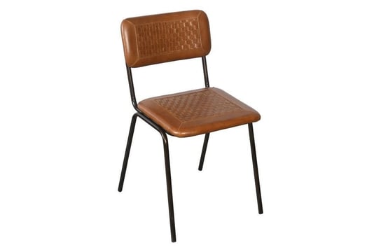 Krzesło Skórzane 78x46x52 Cm CLASSICO MIA home