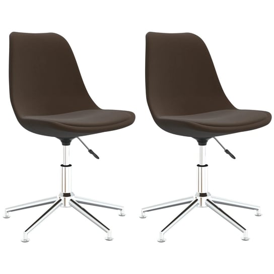 Krzesło stołowe, 48x59x(80-94) cm, ciemny brąz / AAALOE Inna marka