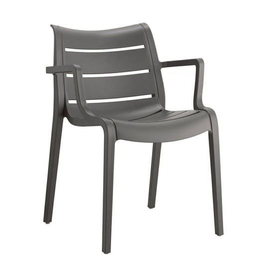 Krzesło Sunset antracytowe SCAB z tworzywa SCAB Design