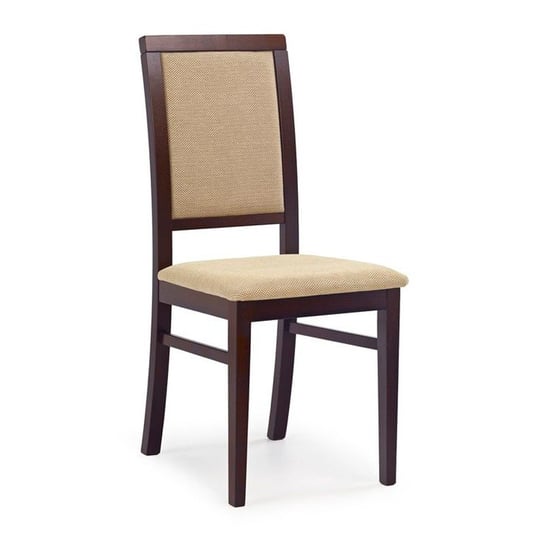 Krzesło Sylwek 1 Halmar Ciemny Orzech-Torent Beige Halmar