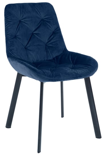 Krzesło tapicerowane BERG velvet granat exitodesign