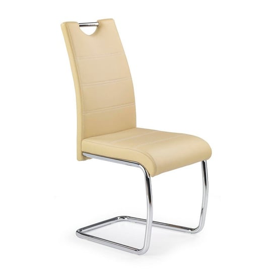 Krzesło Tapicerowane Beżowe Halmar K211 Beżowy Halmar
