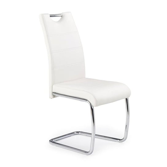 Krzesło Tapicerowane Białe Halmar K211 Biały Halmar