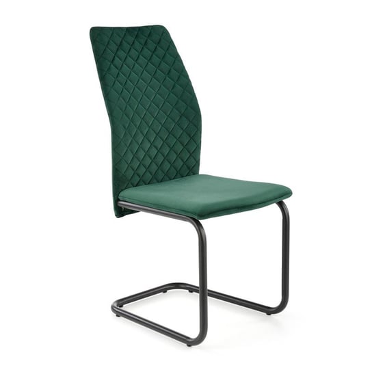 Krzesło Tapicerowane Ciemny Zielony Halmar K444 Halmar