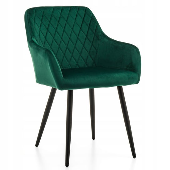 Krzesło Tapicerowane Do Salonu Jadalni Todi Zielone Home-Design24