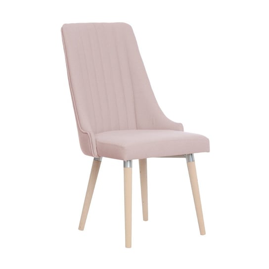 Krzesło tapicerowane MIA HOME Cloud, różowo-brazowy, 98x65x54,5 cm MIA home