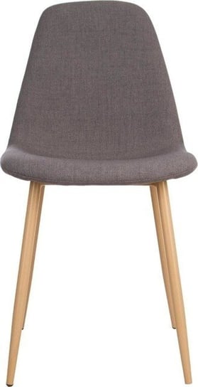 Krzesło tapicerowane MIA HOME Comfort, ciemnoszare, 45x53x87 cm MIA home