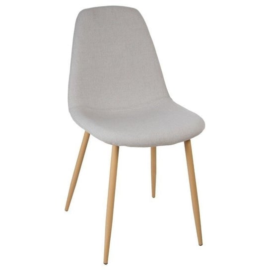 Krzesło tapicerowane MIA HOME Comfort, szare, 45x53x87 cm MIA home