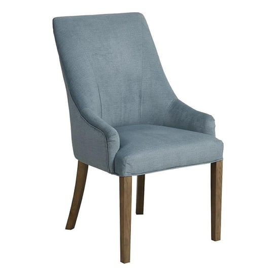 Krzesło tapicerowane niebieskie Domaine 2 Belldeco
