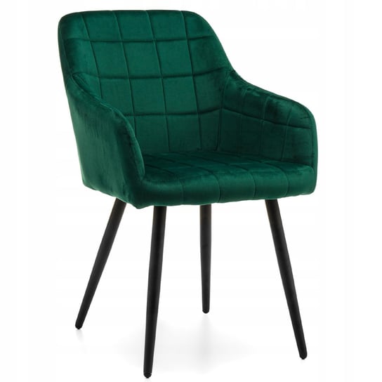 Krzesło Tapicerowane Orte Zielony Welur Home-Design24