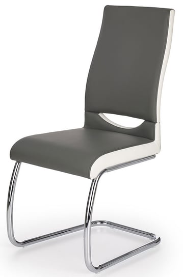 Krzesło tapicerowane PROFEOS Driven, popielate, 59x44x97 cm Profeos