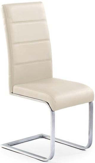 Krzesło tapicerowane PROFEOS Nivor, kremowe, 56x42x100 cm Profeos